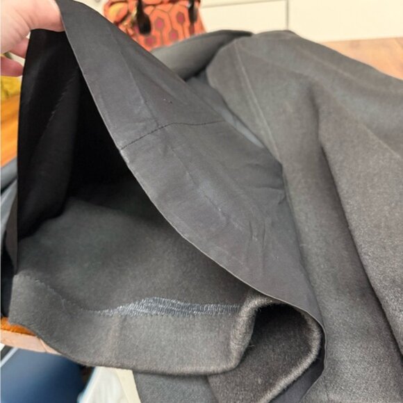 Vintage Charles Klein for Forstmann Wool Princess Coat Cape Collar Maxi Overcoat - Picture 10 of 14